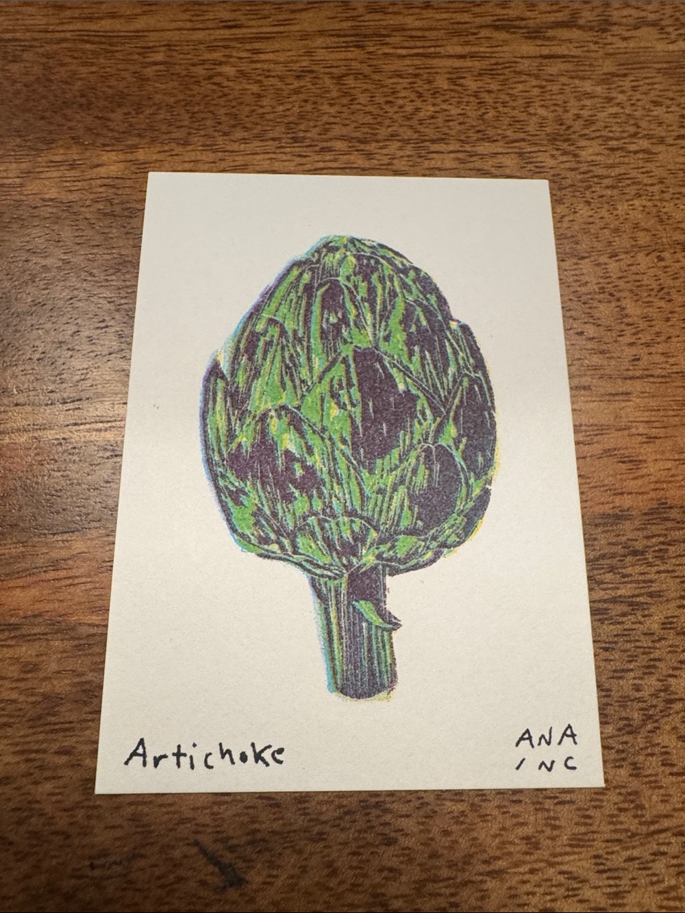 Inciardi - Artichoke - Mini Print